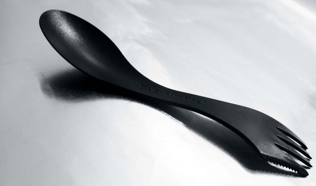 The spork offers a Cirque du Soleil position without the complexity. (Image:  Mens Health/ Yahoo.com)