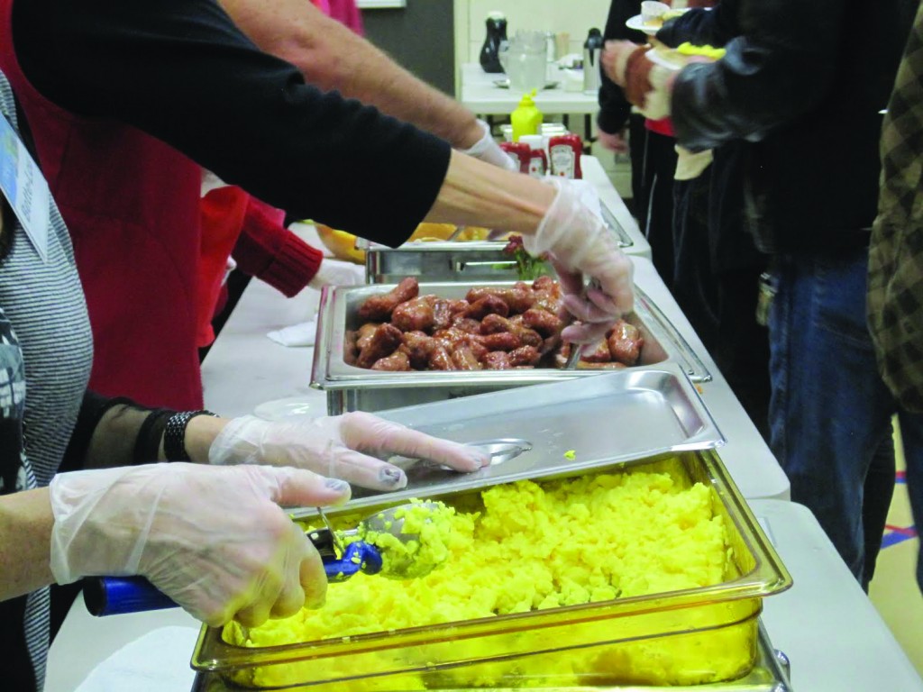 Among the many other services it offered, Abbotsford Connect provided free breakfast and lunch to those in need. (Image: Megan Lambert / The Cascade)