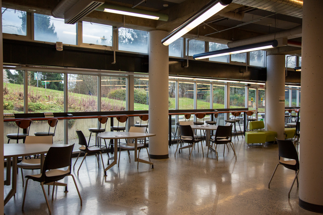 Photo of the UFV Cafeteria