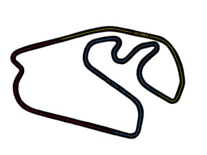 Illustration of Interlagos circuit