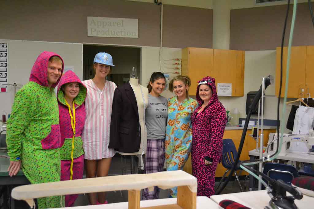Style on Campus: fashion department theme day