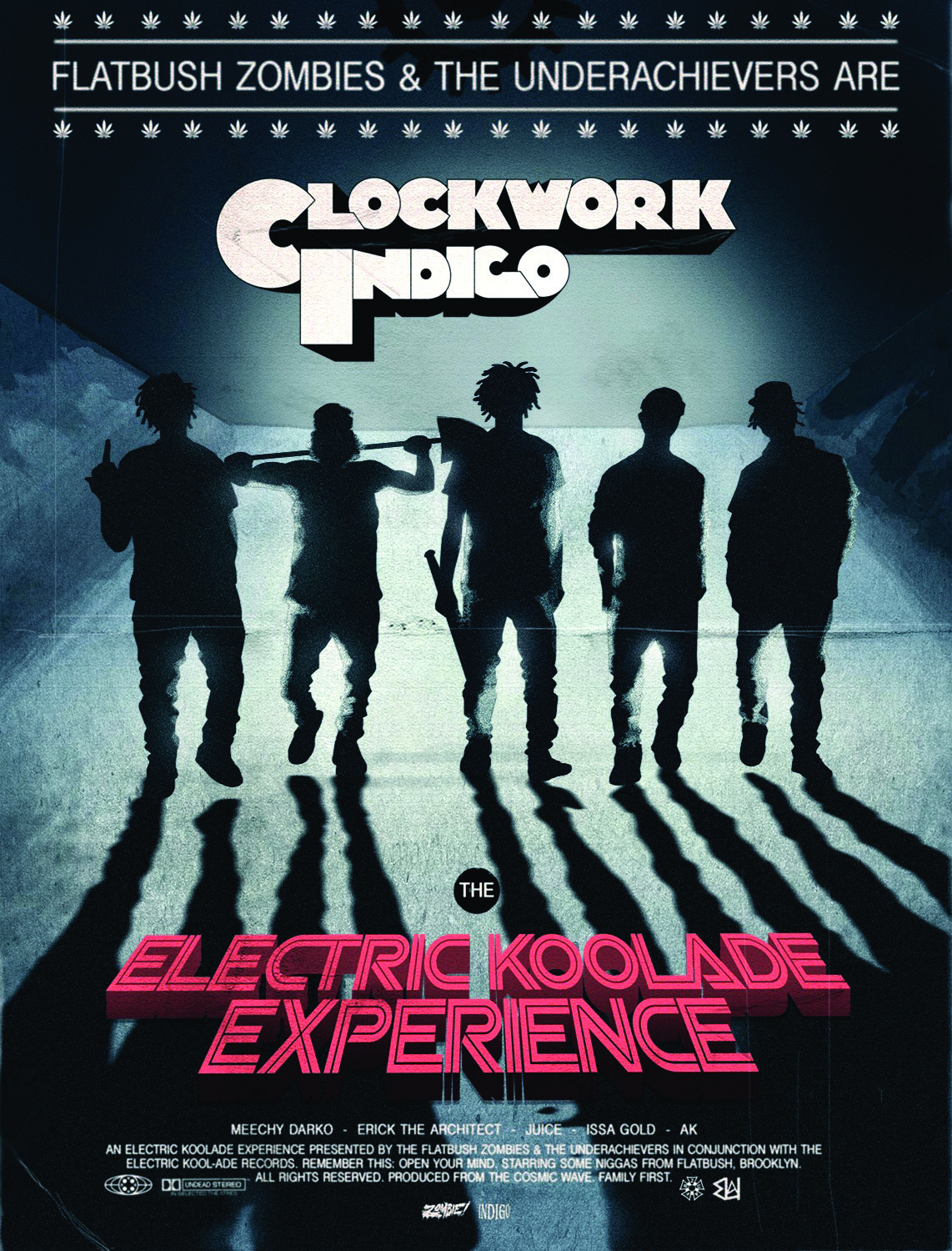 Flatbush Zombies and Underachievers release joint mixtape as Clockwork Indigo