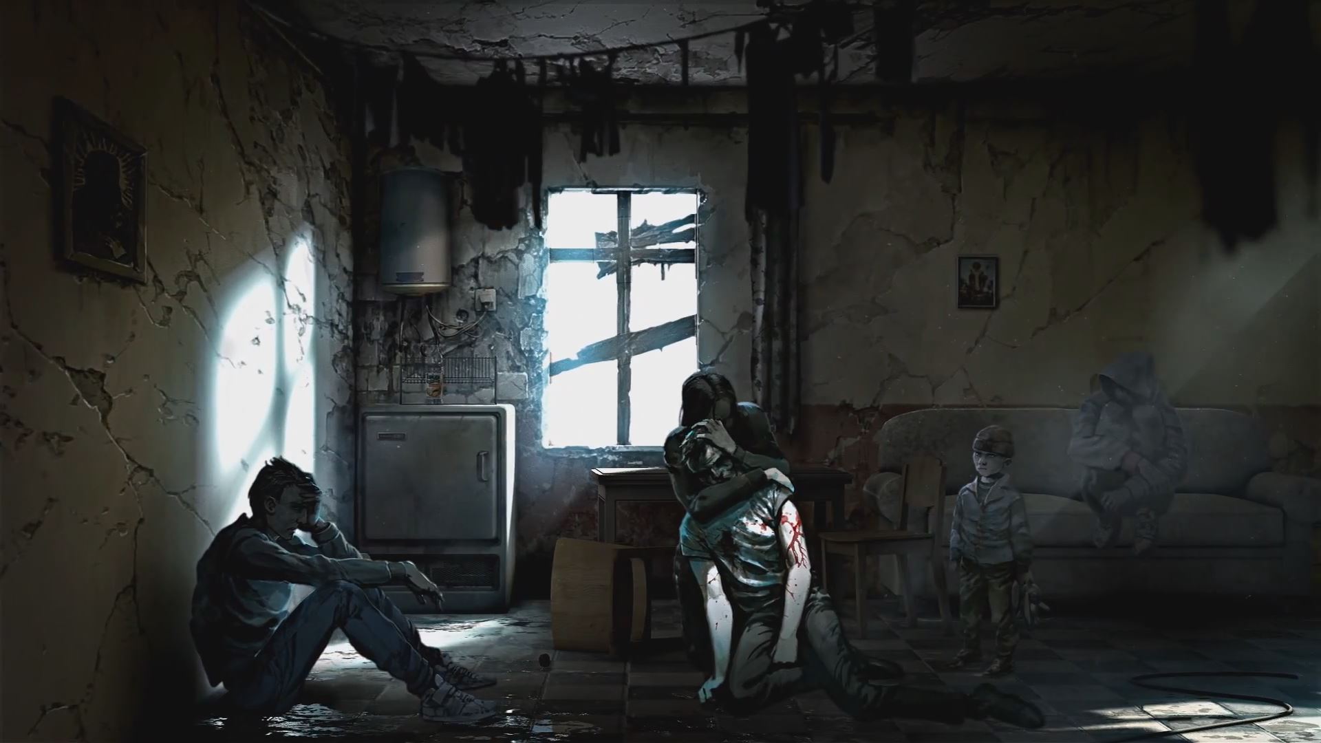This War of Mine combines history with zombie survival