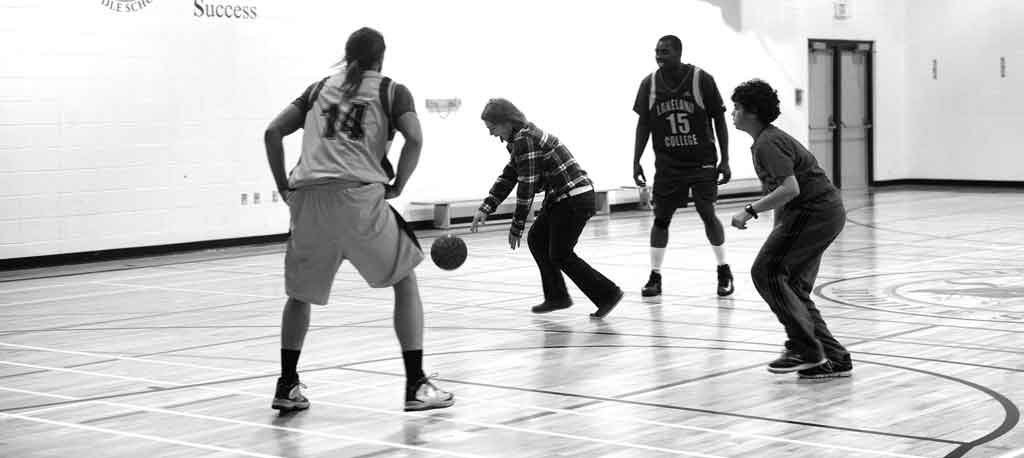 Drop-in sports prove to be fun stress- and ice-breakers