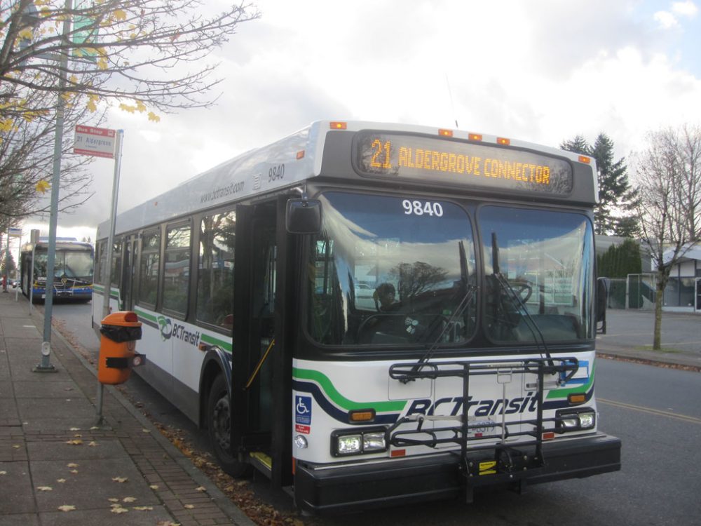 number 7 bus schedule abbotsford