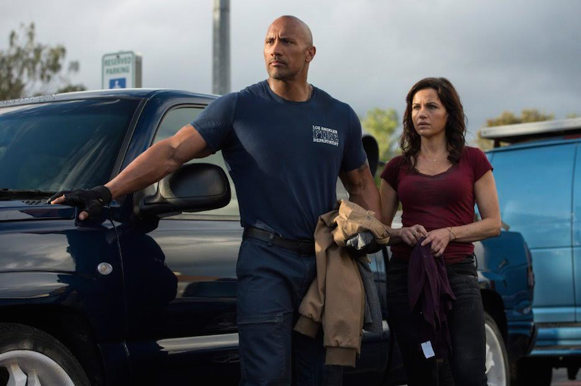 The Rock is unshakeable in new disaster flick San Andreas