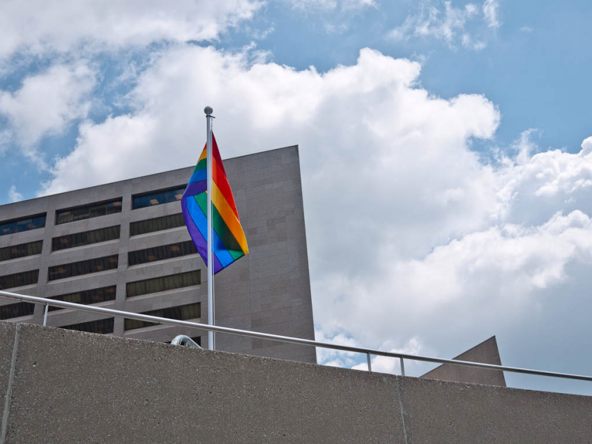 First and last year for Pride flag at City Hall