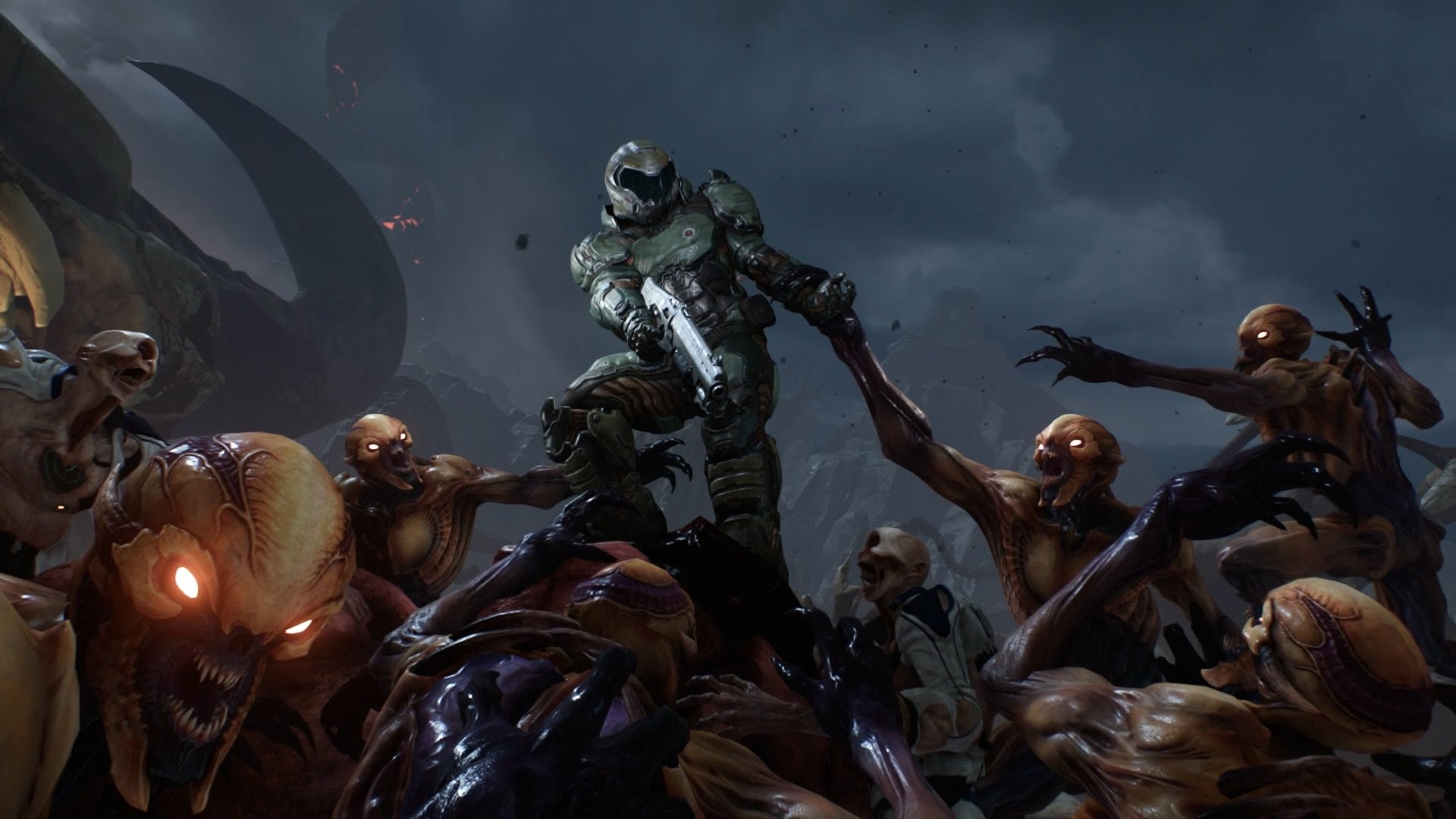 Doom, rebooted for a new decade, is relentless, unsubtle space-age violence
