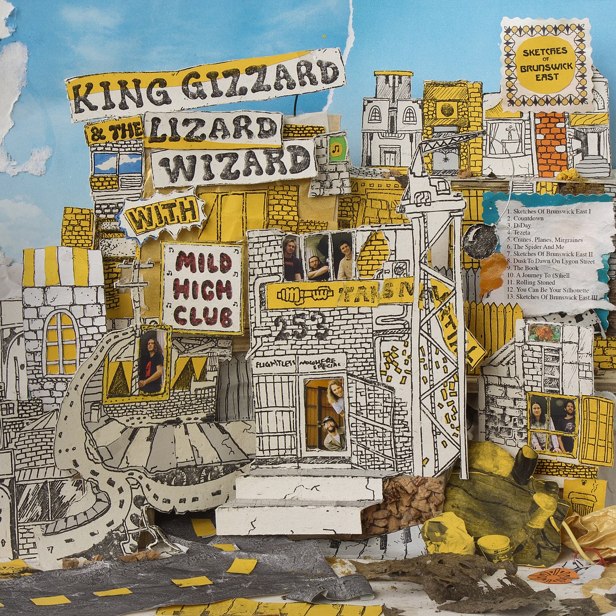 King Gizzard and the Lizard Wizard illustrate images of the place where they record music