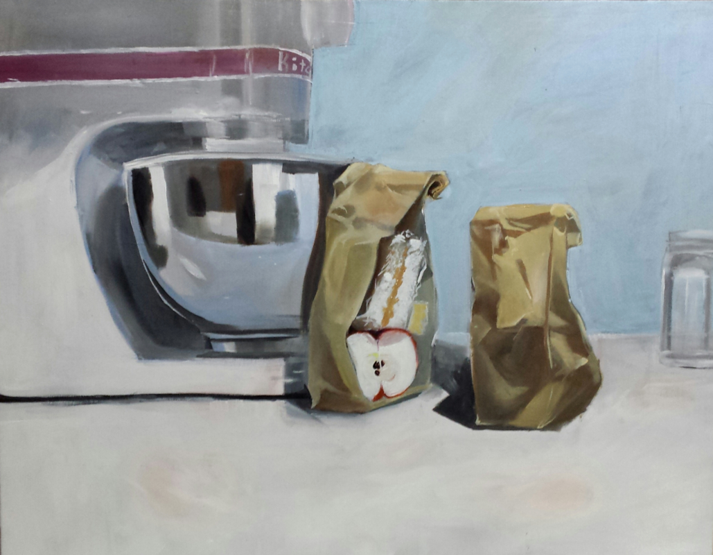 Art of the Month February 2018: Katie Diespecker — Cross Section of a Bag Lunch