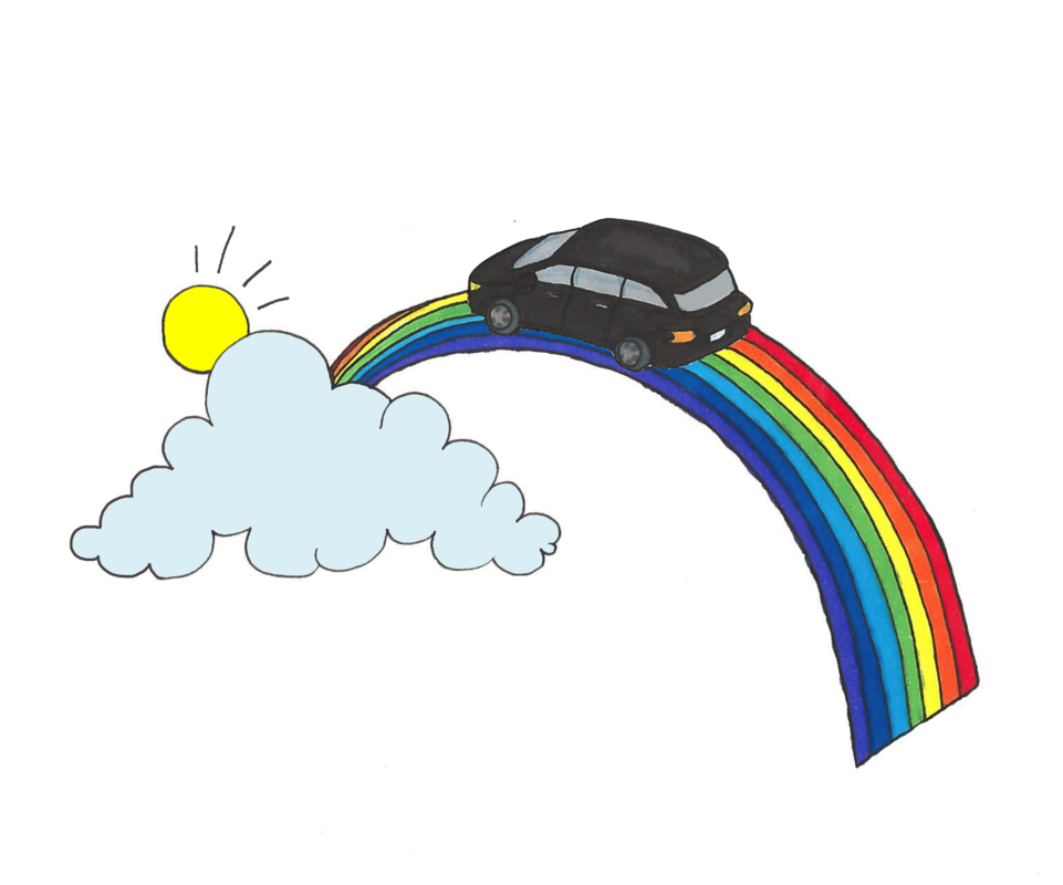 Rainbows: the new stress cure