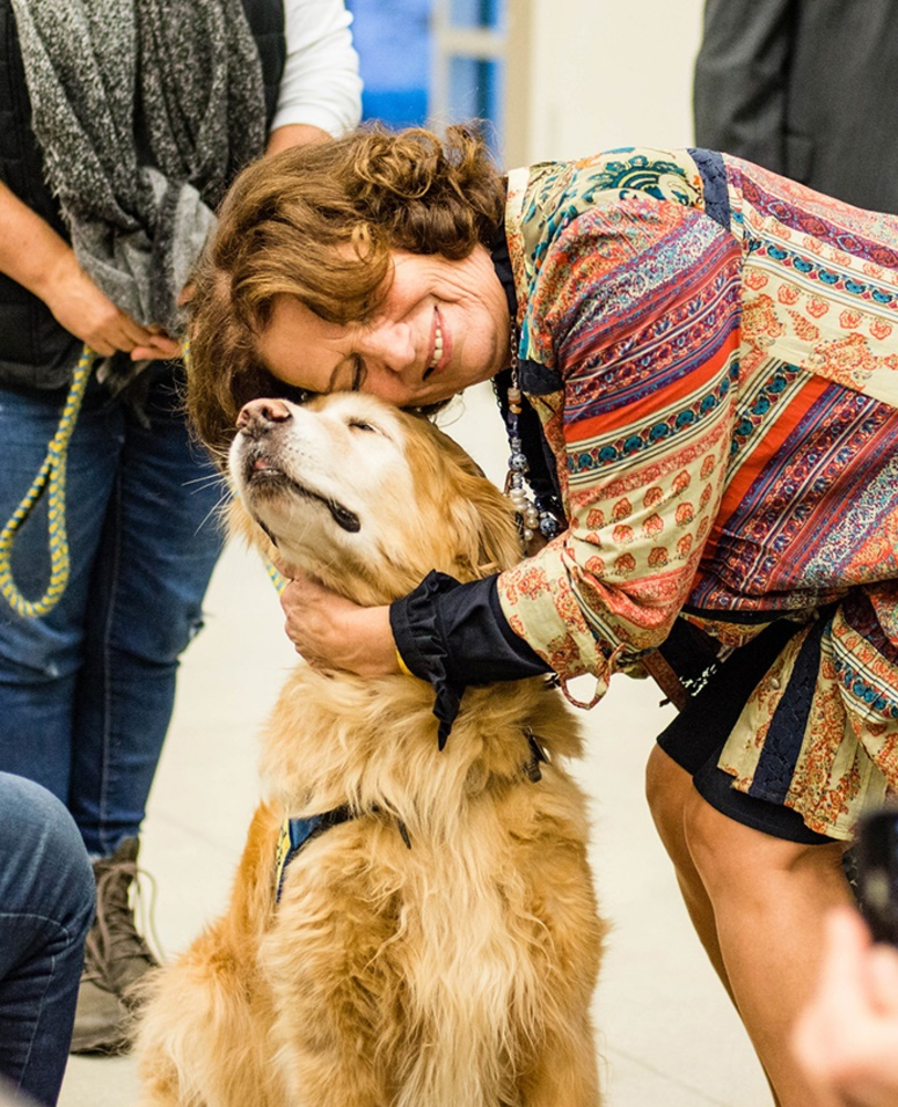 Therapy dog, Mac, plans a well-deserved retirement