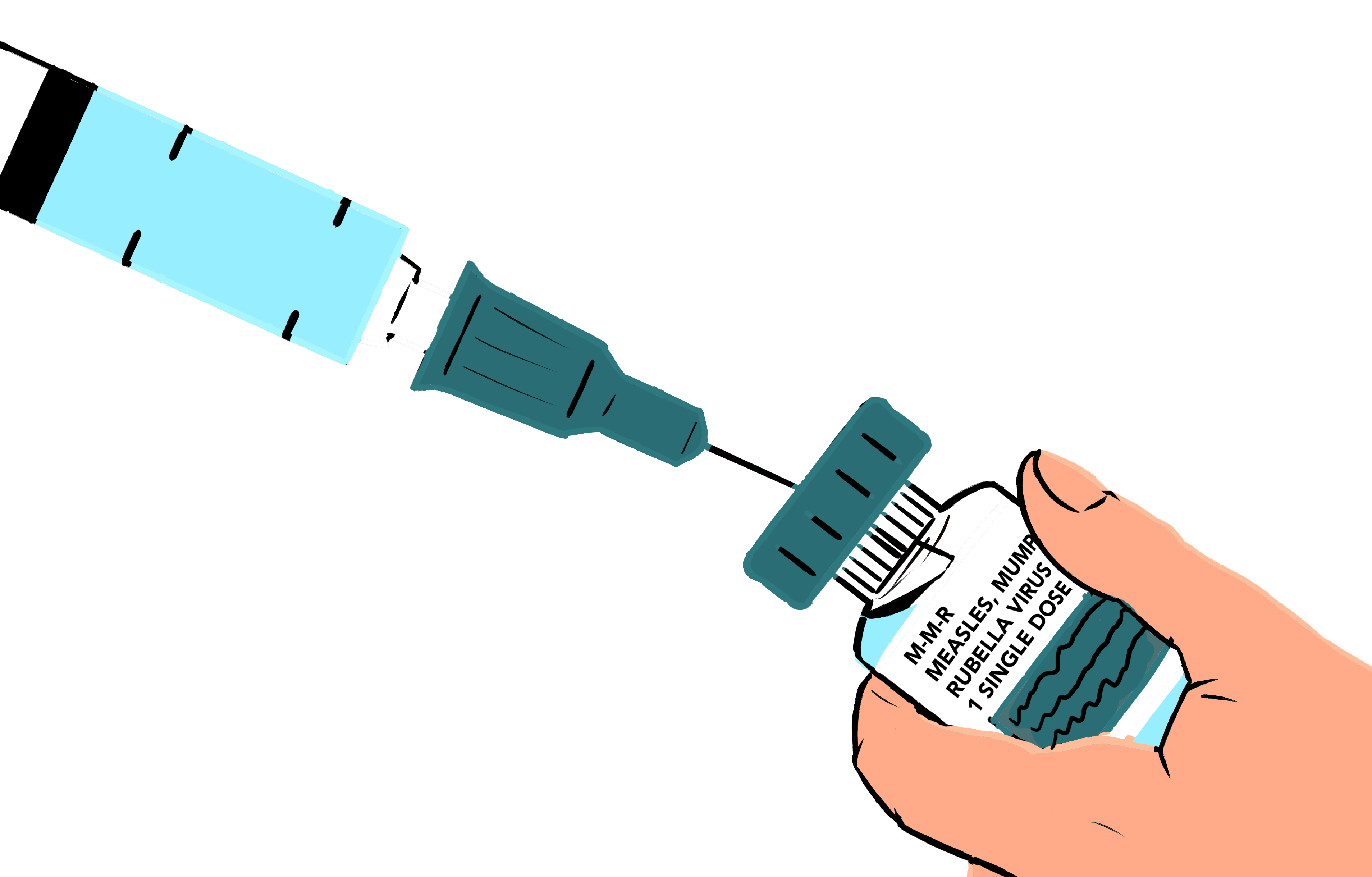 Anti-vaxxers and measles outbreaks