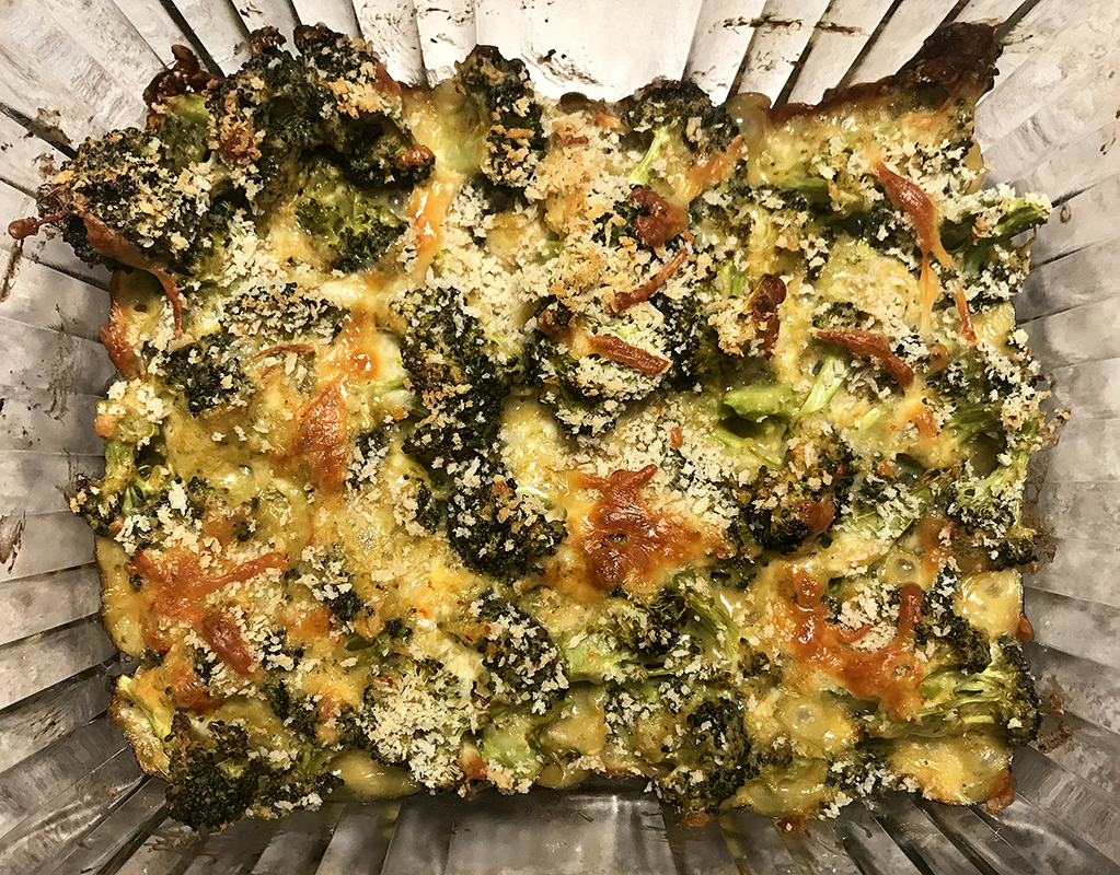 The Cascade Kitchen: Cheesy broccoli casserole