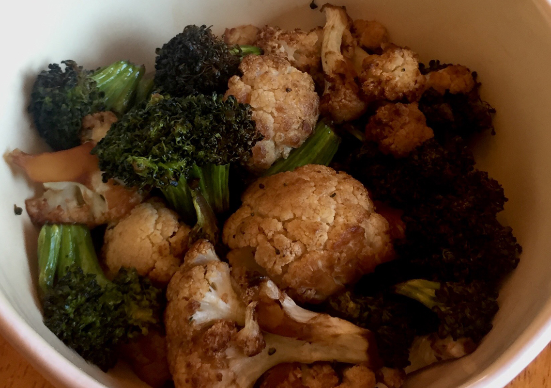 The Cascade Kitchen: Crispy Sesame Broccoli and Cauliflower Bites