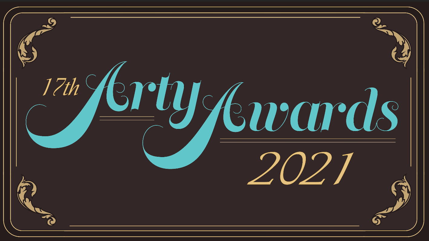 Logo for the Arty Awards 2021