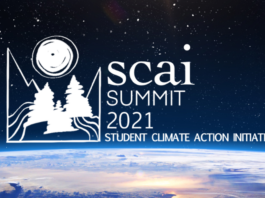 Banner for Student Climate Action Iniative Summit 2021