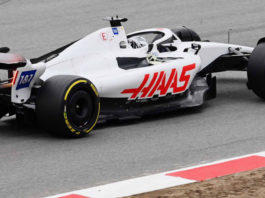 Photo of HAAS F1 car