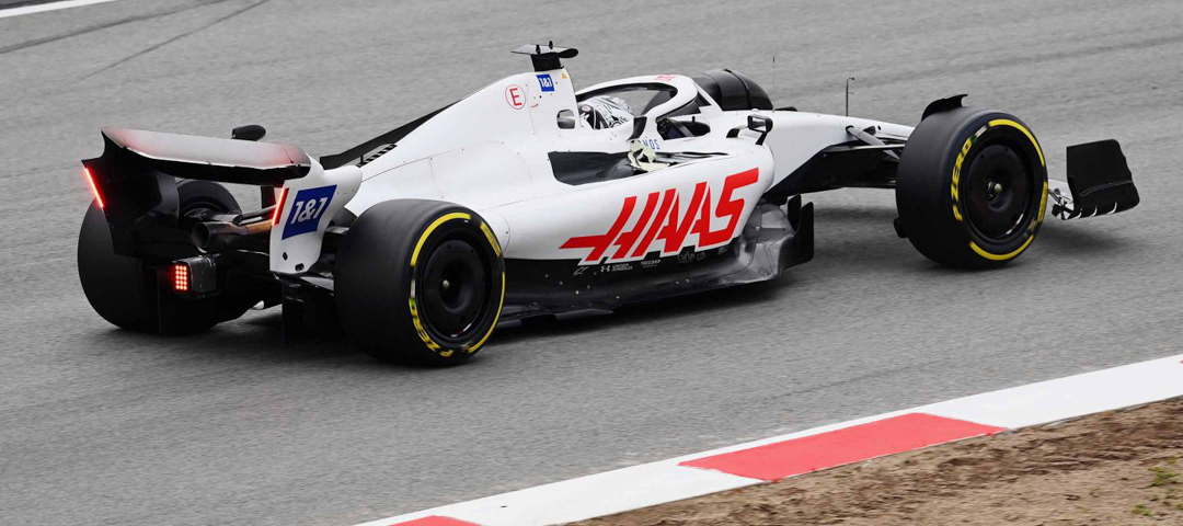 Photo of HAAS F1 car