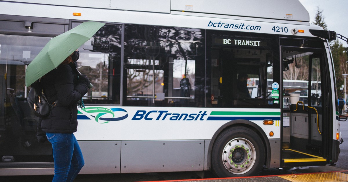 Photo of a BC Transit Bus
