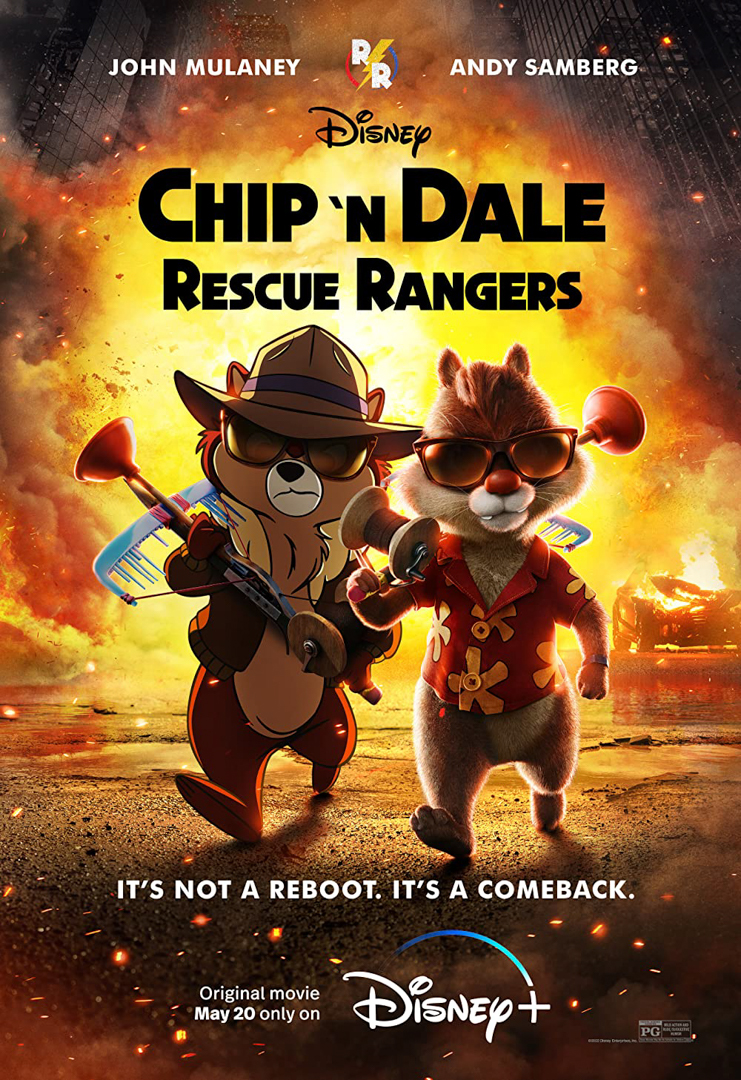 Movie poster for Chip 'N Dale Rescue Rangers