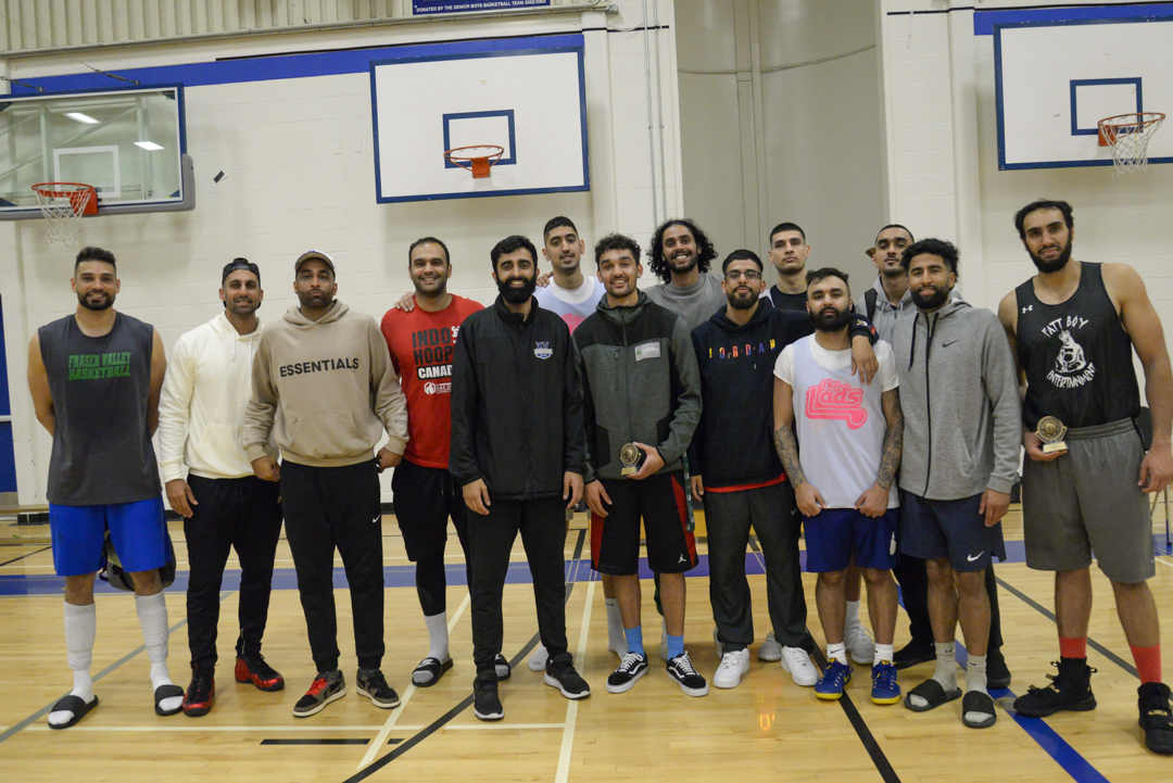 Photo of players from the IndoHoops Canada tournament