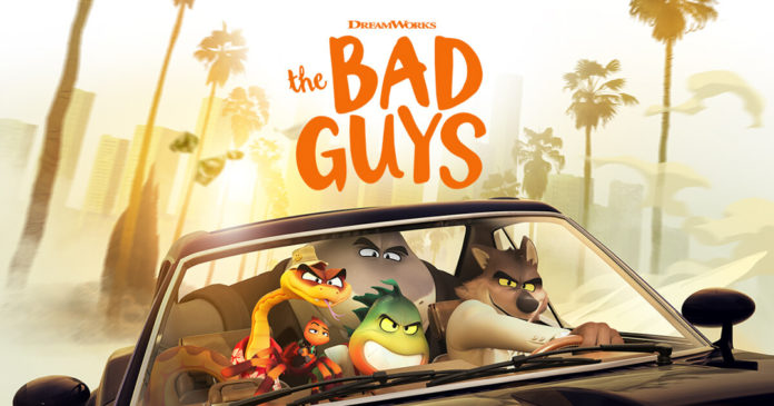 Poster for Dreamworks film The Bad Guys