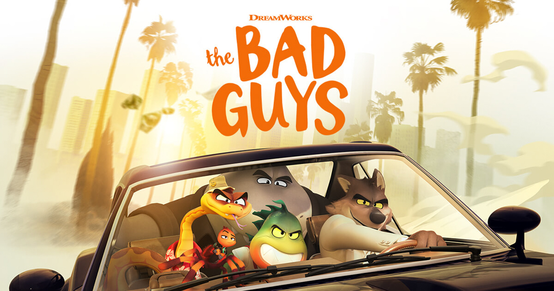 Poster for Dreamworks film The Bad Guys