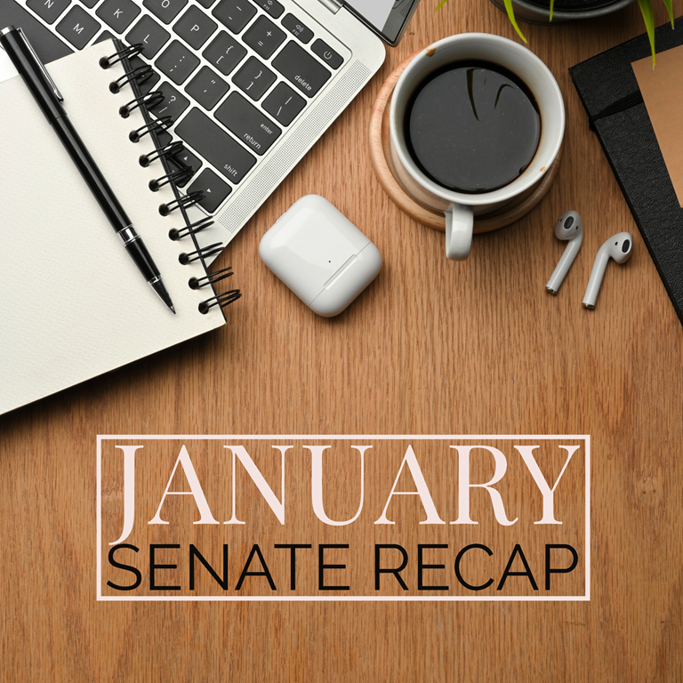 January Senate recap