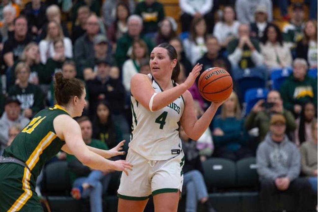 Maddy Gobeil was a gamebreaker at the UFV Athletic Centre.
