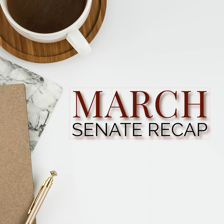 March Senate recap